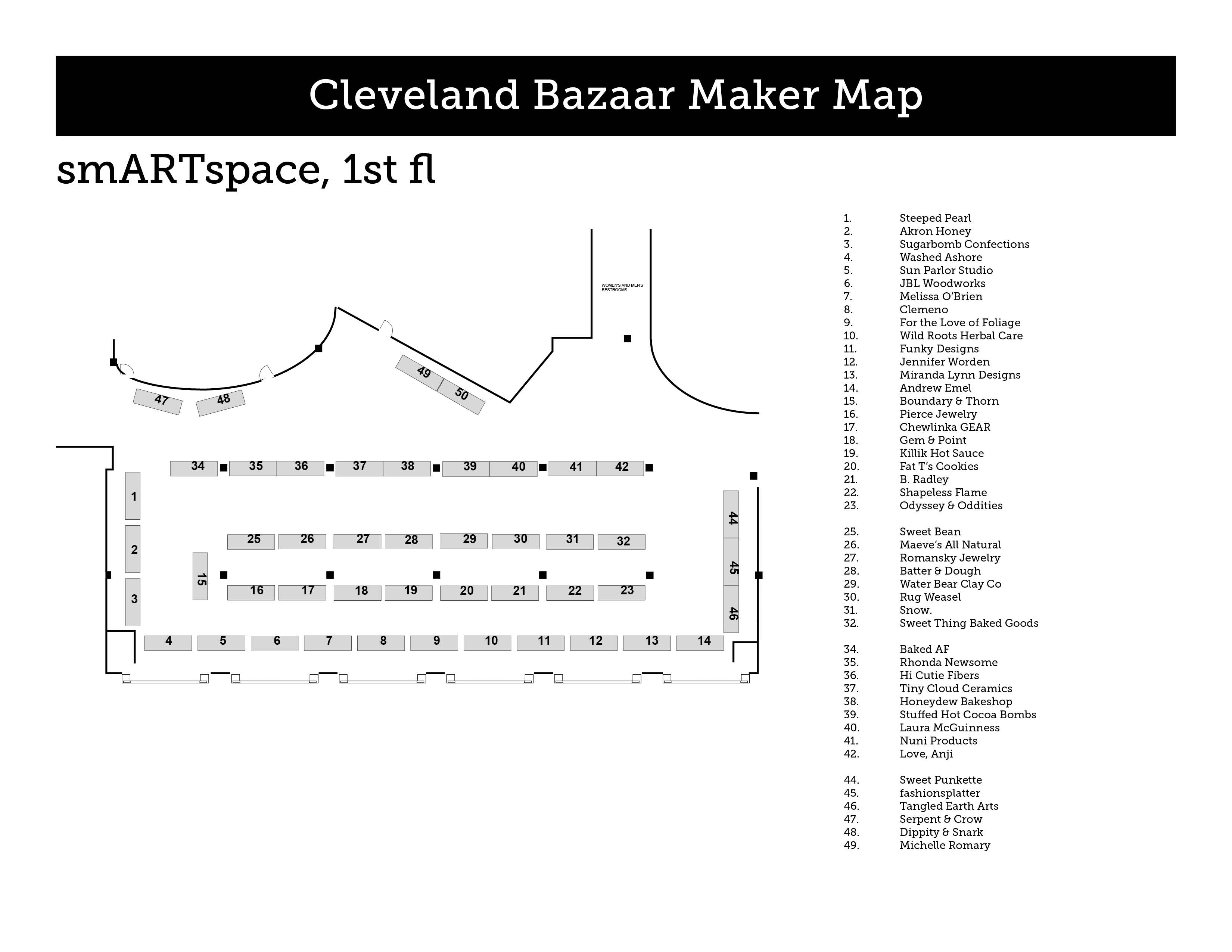78th Street Valentine map for Sunday! – Cleveland Bazaar
